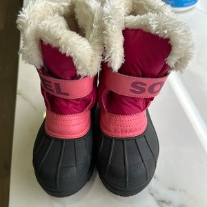 Sorel kids ski boots